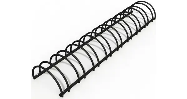 Suport stradal bicicleta cu 9 sloturi -model 0022-9 Negru