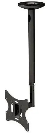 Suport Tavan NewStar FPMA-C060BLACK, 10inch - 40inch, 20 Kg (Negru)