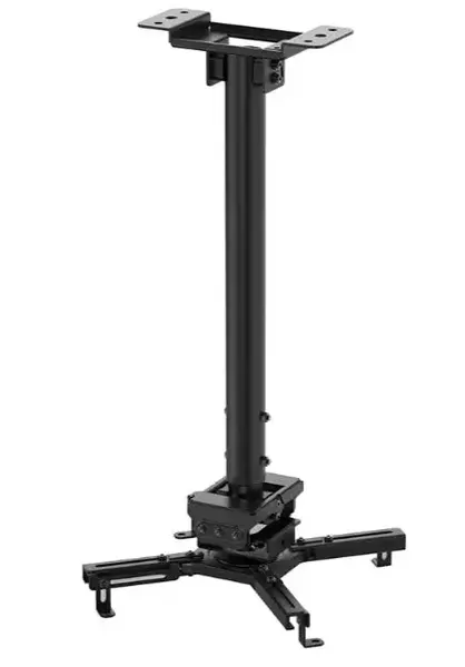 Suport tavan pt proiector Neomounts CL25-540BL1, 180°, 60.5-90.5cm (Negru)