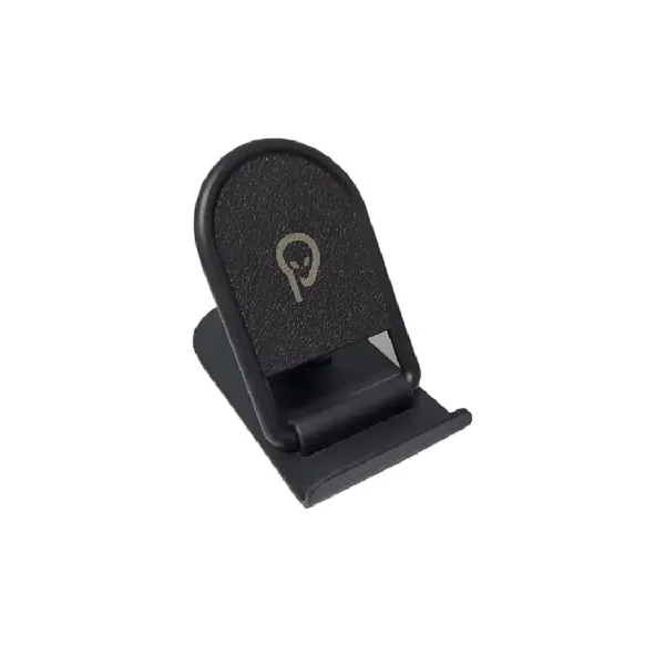 Suport telefon pliabil Spacer cu fixare pe birou negru Suport telefon pliabil Spacer cu fixare pe birou negru