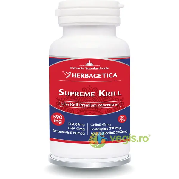 Supreme Krill Oil Omega 3 30Cps