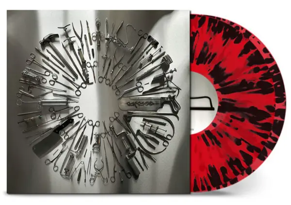 Surgical Steel - Red & Black Splatter Vinyl | Carcass