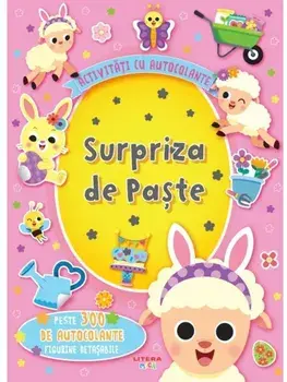 Surpriza de Paste. Activitati cu autocolante/***