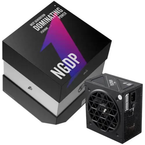 Sursa 1st PLAYER HA-1000BA3 Black, 1000 W, 80 PLUS Titanium
