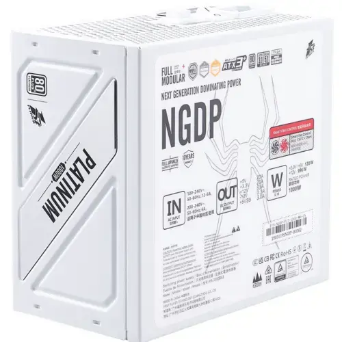 Sursa 1st PLAYER HA-1000BA3 White, 1000W, 80 PLUS Titanium