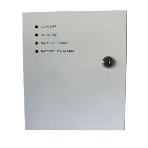Sursă alimentare cu back-up 12V/5A în cabinet metalic, loc acumulator 7Ah, ASYTECH