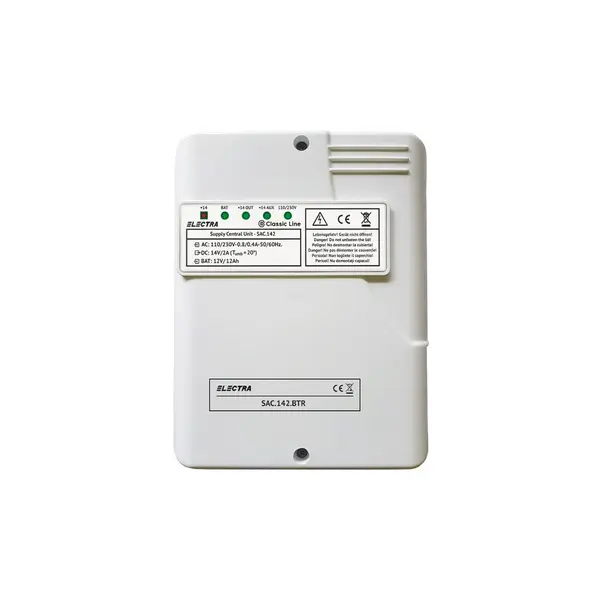 Sursa alimentare cu spatiu pentru baterie Electra SAC.142.BTR, 14 V, 230 V