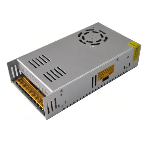 Sursă alimentare în comutație 12V 40A, carcasă metalică perforată, YDS