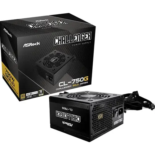 Sursa ASRock Challenger CL-750G, 750W, 80 PLUS Gold, ATX 3.1