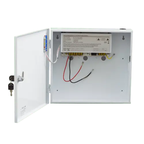 Sursă de alimentare 12V/10A cu back-up, carcasă metalică, ASYTECH