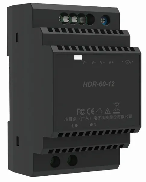 Sursa de alimentare 12V 4.5A, montare pe sina DIN, Safer SAF-HDR-60-12