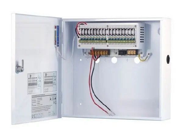 Sursa de alimentare cu back-up 12V, 10Ah, 18 iesiri protejate, Safer ZTP1210B-18F