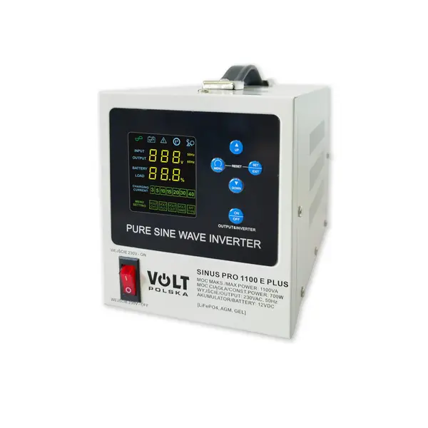 sursa de alimentare de urgenta sinus pro 1100 e plus 12/230v (700/1100w)