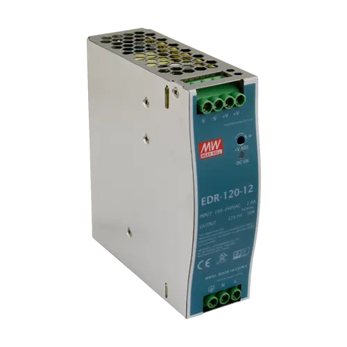 Sursa de alimentare in comutatie, 12V / 10A, sina DIN - MEAN WELL EDR-120-12