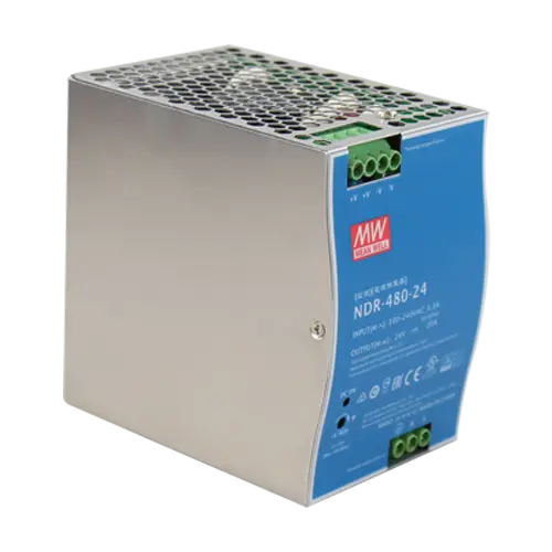 Sursa de alimentare in comutatie, 24V / 20A, sina DIN - MEAN WELL NDR-480-24