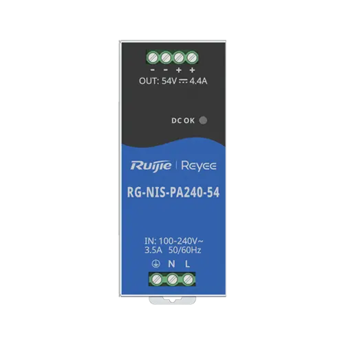 Sursa de alimentare in comutatie, 54V/4.4A, 240W, sina DIN - Ruijie Reyee RG-NIS-PA240-54
