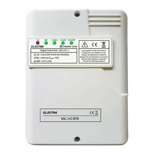Sursa de alimentare in comutatie cu back-up SAC.142.BTR - ELECTRA SAC.142.BTR