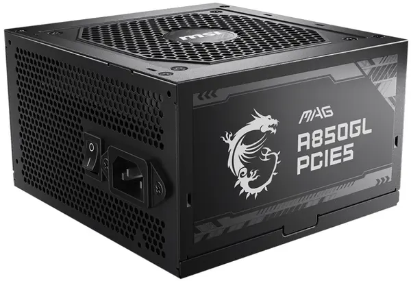 Sursă de alimentare MSI - MAG A850GL, 850W Gold, ATX 3.0