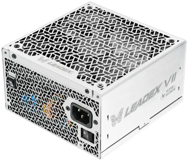 Sursă de alimentare Super Flower - Leadex VII XG, 1000W, 80 Plus Gold, albă