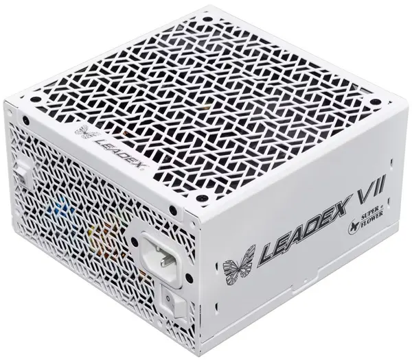 Sursă de alimentare Super Flower – Leadex VII XG, 850W, 80 PLUS Gold, alb