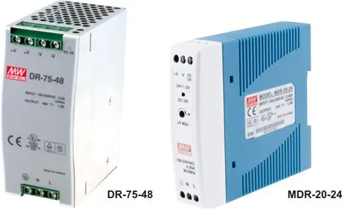 Sursă în comutaţie 60W 48V 85÷264VAC Montare:DIN 330g MDR-60-48