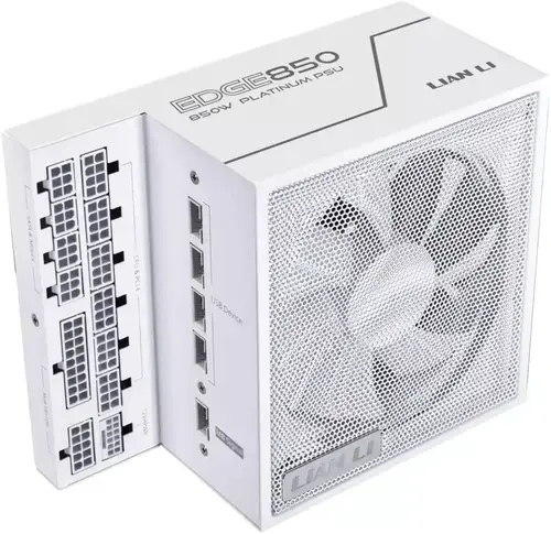 Sursa Lian Li EDGE EG0850 80 PLUS Platinum, PCIe 5.1, ATX 3.1, 850W (Alb)
