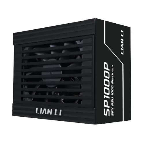 Sursa Lian Li SP1000P, 1000 W, ATX 3.1, 80 PLUS Platinum, Full Modulara, PFC Activ, Ventilator FDB 92mm (Negru)