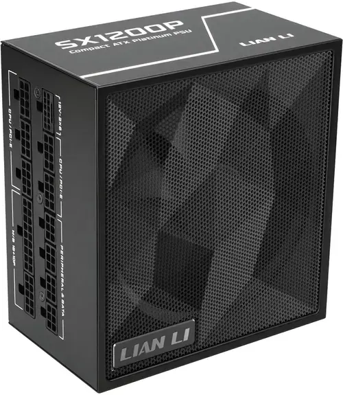 Sursa Lian Li SX Platinum SX1200P, 1200 W, Full Modulara, 80 PLUS Platinum (Negru)