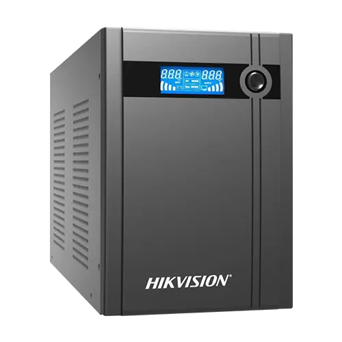 Sursa neintreruptibila UPS 3000VA/1800W, afisaj LCD, AVR, cu autorevenire, cu acumulator - HIKVISION DS-UPS3000
