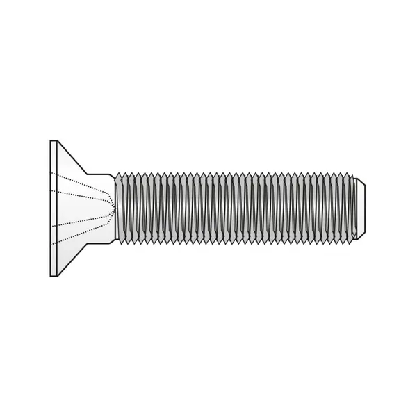 Surub Cap Inecat Locas Cruciform 965 Inox A2-M8 X 45