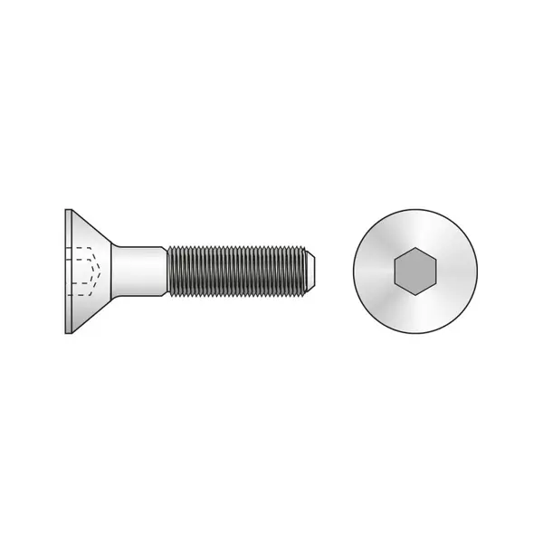 Surub Cap Inecat Locas Inbus 7991 Otel Gr.10.9-M6 X 12