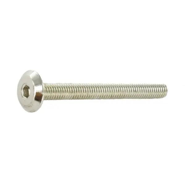 Surub Filet M6 Cap Bombat Locas Inbus Sw4 Otel Zincat-L 90