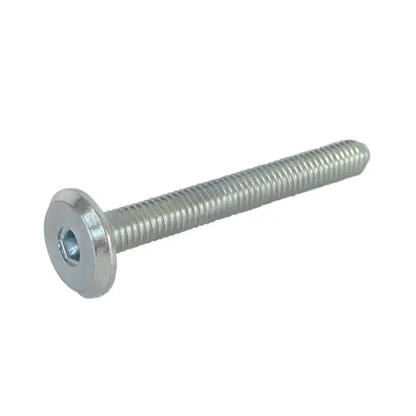 Surub Filet M6 / M8 Cap Cilindric Locas Inbus Sw 4 Otel Zincat-M 6 X 55