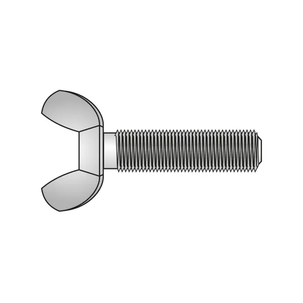 Surub Fluture 316 Inox A2-M6 X 40