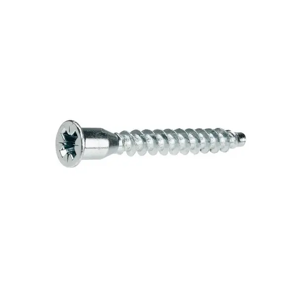 Surub Imbinare Cap Ingropat Locas Pozidriv Orificiu Pentru Capac Otel Zincat-6.3 X 40