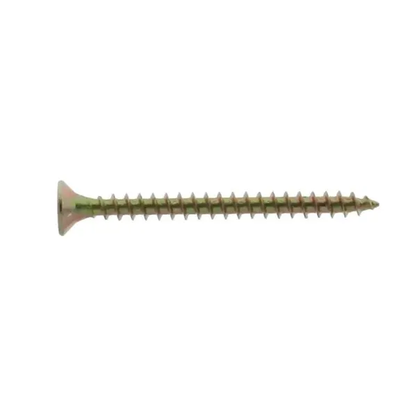 Surub Pal Filetat Cap Inecat Otel Zincat Galben-4x25Pz2