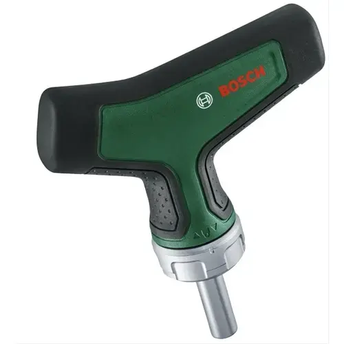Surubelnita cu clichet Bosch, maner in T, cuplu 46 Nm, suport magnetic, 28 mm