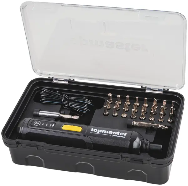 Șurubelniță fără fir Top Master - Compact, cu sfaturi