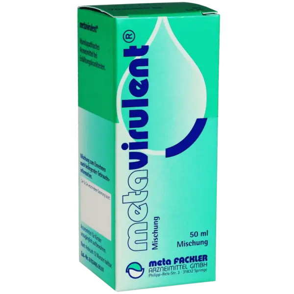 Suspensie Orala, MetaVirulent, Complex Ingrediente Homeopate impotriva Infectiilor Gripale, 50ml