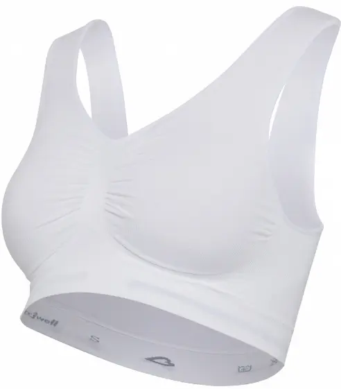 Sutien gravide, fara cusaturi Carriwell, marimea S, alb