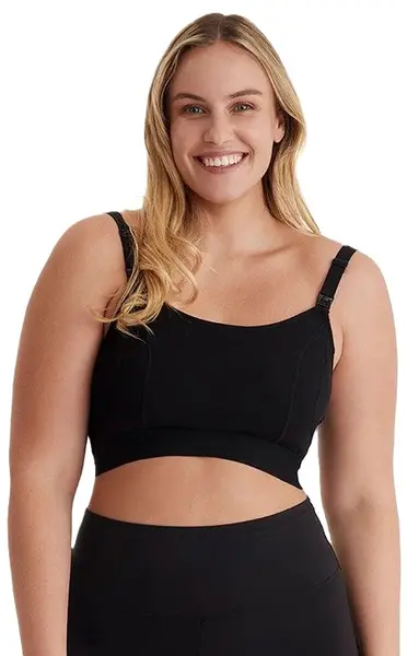Sutien pentru gravide și alăptare Momcozy - YN08, mărimea XL, Black