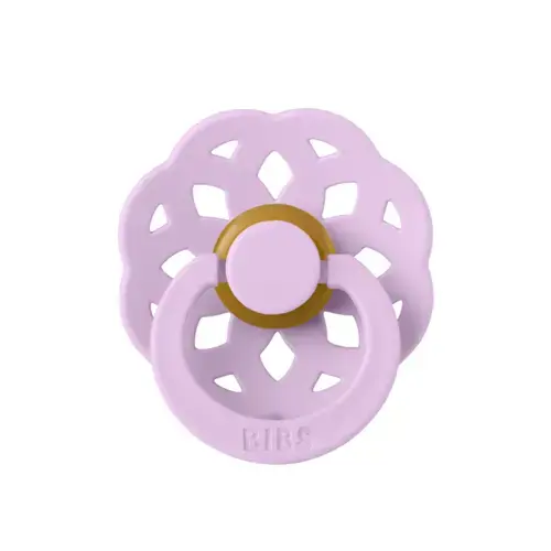 Suzeta Boheme Latex BIBS Violet Sky, tetina rotunda, 0 luni +
