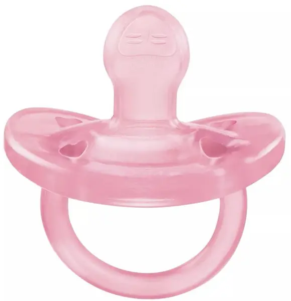 Suzetă din silicon Chicco Physio Soft - 6-12 luni, pentru fete, sortiment