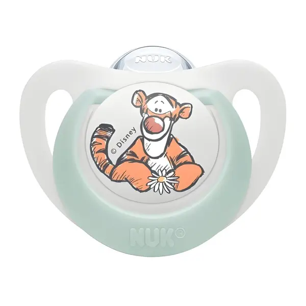 Suzeta din silicon M1 0-6 luni Nuk Disney Winnie the Pooh Tigru