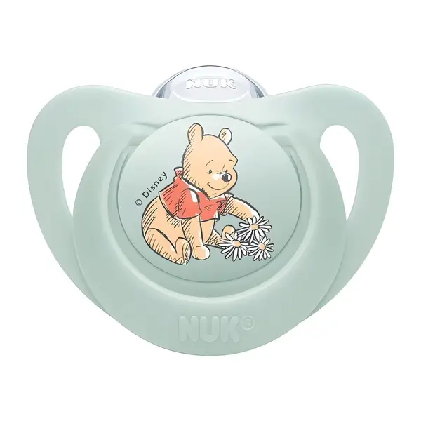 Suzeta din silicon M2 6-18 luni Nuk Disney Winnie the Pooh Winnie