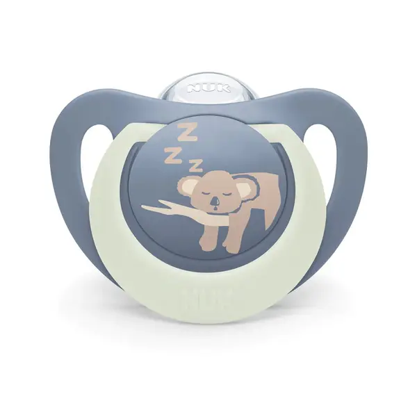 Suzeta NUK First Choice Night Silicon Cutie Depozitare Koala 6-18 luni