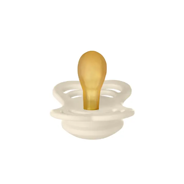 Suzeta Supreme Latex tetina simetrica 0 luni+ Ivory