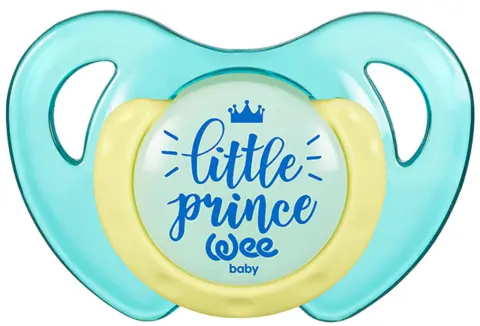 Suzetă Wee Baby - Fluture, 0-6 luni, albastră