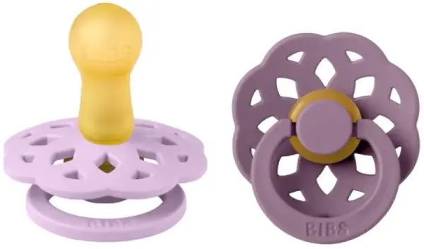 Suzete Bibs - Boheme, 6-18 luni, 2 buc, Violet Sky/Mauve