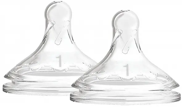 Suzete Dr. Brown's Wide-Neck Options Bottle Bottle Pacifiers - 2 bucăți, 0m+